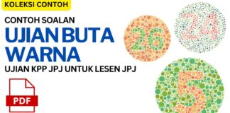 Contoh Soalan Ujian Buta Warna - Ujian KPP JPJ