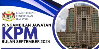 Makluman Jawatan KPM September 2024 Dibuka untuk Permohonan Jawatan KPM September 2024