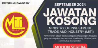 Jawatan Kosong MITI September 2024