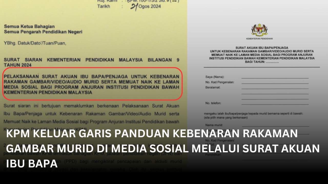 KPM Keluar Garis Panduan Kebenaran Rakaman Gambar Murid - Download ...