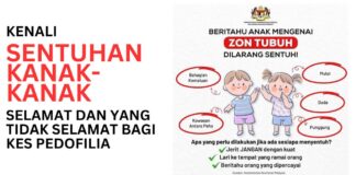 Kenali Sentuhan Kanak-Kanak Selamat dan Tidak Selamat Bagi Kes Pedofilia Kanak-kanak