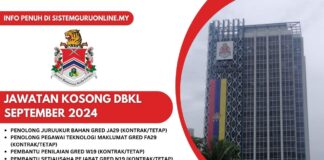 Pengambilan Jawatan DBKL September 2024 untuk Rakyat Malaysia