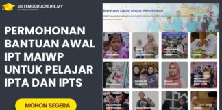 Permohonan Bantuan Awal IPT MAIWP untuk Pelajar IPTA dan IPTS