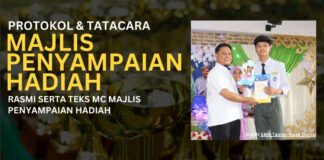 Protokol Tatacara Majlis Penyampaian Hadiah Rasmi Sekolah, Jabatan dan Pejabat Serta Teks MC Majlis Penyampaian Hadiah Protokol Tatacara Majlis Penyampaian Hadiah Rasmi Sekolah, Jabatan dan Pejabat Serta Teks MC Majlis Penyampaian Hadiah