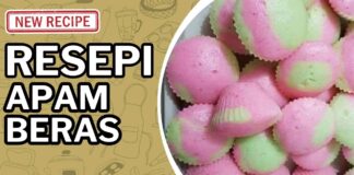 Resepi Apam Beras Mudah dan Sedap