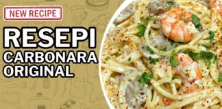 Resepi Carbonara Original Simple dan Sedap Resepi Carbonara Original Simple dan Sedap