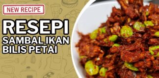 Resepi Sambal Ikan Bilis Petai