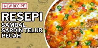 Resepi Sambal Sardin Telur Pecah Viral dan Sedap Resepi Sambal Sardin Telur