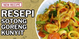 Resepi Sotong Goreng Kunyit