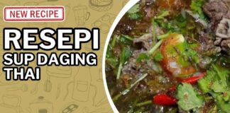 Resepi Sup Daging Thai