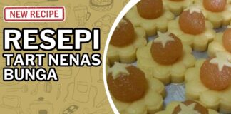 Resepi Tart Nenas Bunga Simple dan Mudah Guna Beberapa Bahan Resepi Tart Nenas Bunga