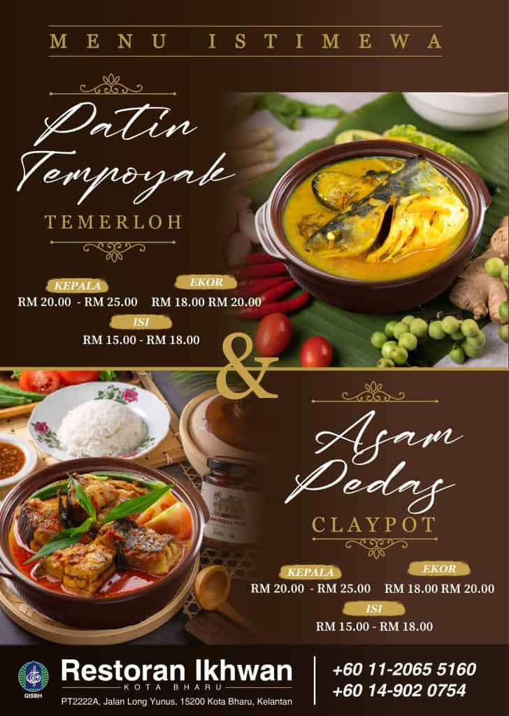 Senarai Restoran Ikhwan GISB Malaysia Dan Menu Restoran Ikhwan