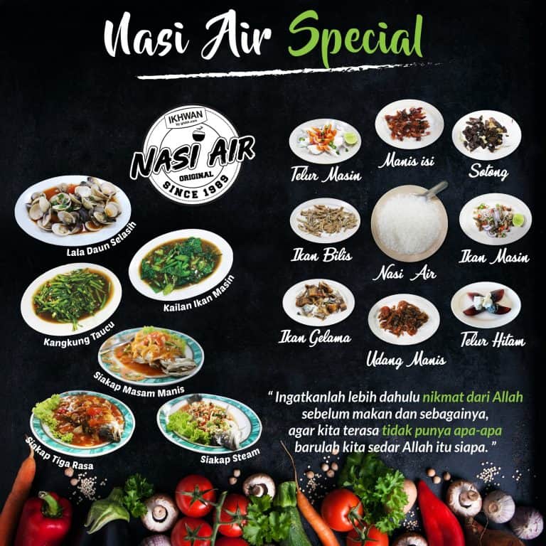 Senarai Restoran Ikhwan GISB Malaysia Dan Menu Restoran Ikhwan