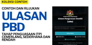 Senarai Contoh Ulasan PBD dan Penerangan Tahap Penguasaan PBD Senarai Contoh Ulasan PBD dan Penerangan Tahap Penguasaan PBD