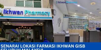 Senarai Lokasi Farmasi Ikhwan GISB Seluruh Malaysia Senarai Lokasi Farmasi Ikhwan GISB Seluruh Malaysia