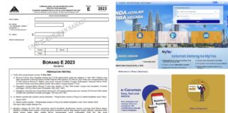 Tutorial Cara Isi Borang E LHDN dan KWSP Online
