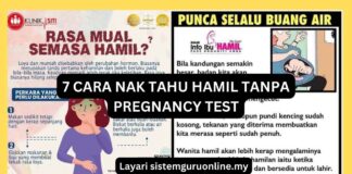 7 Cara Nak Tahu Hamil Tanpa Pregnancy Test 7 Cara Nak Tahu Hamil Tanpa Pregnancy Test