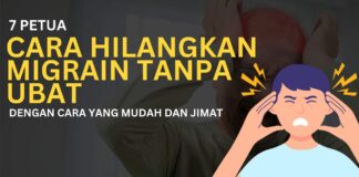 7 Petua Cara Hilangkan Migrain Tanpa Ubat