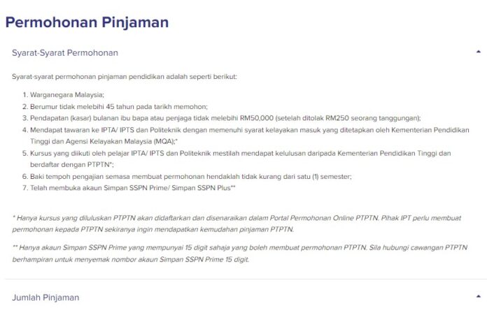 Panduan Dan Cara Memohon Ptptn Online