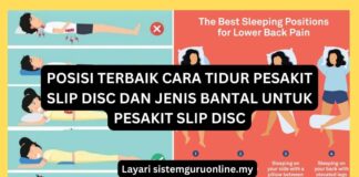 Posisi Terbaik Cara Tidur Pesakit Slip Disc dan Jenis Bantal untuk Pesakit Slip Disc Posisi Terbaik Cara Tidur Pesakit Slip Disc dan Jenis Bantal untuk Pesakit Slip Disc