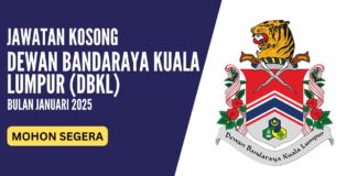 Jawatan Kosong DBKL Januari 2025