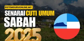 Cuti umum Sabah 2025