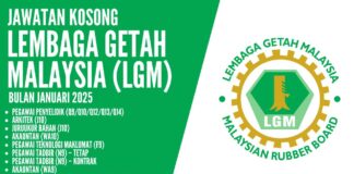 Jawatan LGM Januari 2025