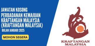 Hebahan Pengambilan Jawatan Kraftangan Januari 2025 Jawatan Kraftangan Januari 2025