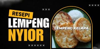 Resepi Cara Buat Lempeng Nyior Sedap