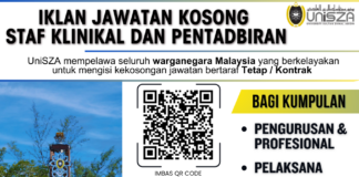 Kerja Kosong UniSZA 2025: 32 Jawatan Pelbagai Gred Ditawarkan! Kerja Kosong UniSZA 2025