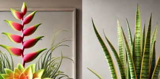Perbezaan Bromeliad dan Lidah Jin: 2 Tanaman Hiasan dengan Ciri Unik Perbezaan Bromeliad dan Lidah Jin