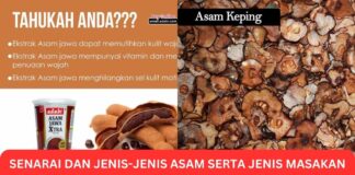 Senarai dan Jenis-Jenis Asam Serta Jenis Masakan Sesuai Senarai dan Jenis-Jenis Asam Serta Jenis Masakan Sesuai